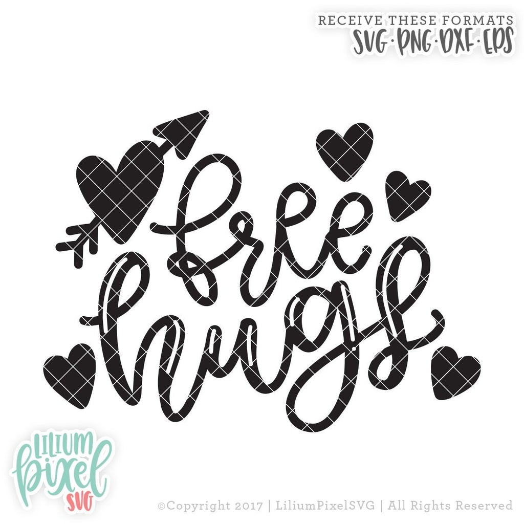 Free Hugs - Heart with Arrow - So Fontsy