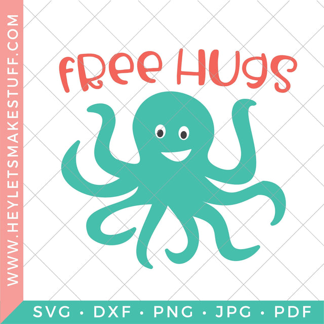 Free Hugs SVG Hey Let's Make Stuff 