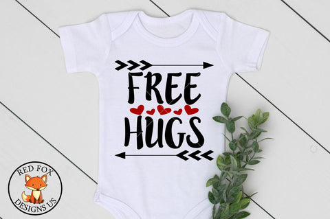 Free Hugs Svg, Valentine's Day, Valentines quote, love svg file SVG RedFoxDesignsUS 