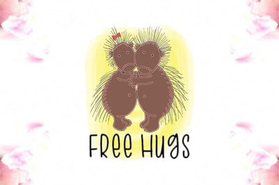 Free Hugs Valentines Sublimation Sublimation Jagonath Roy 