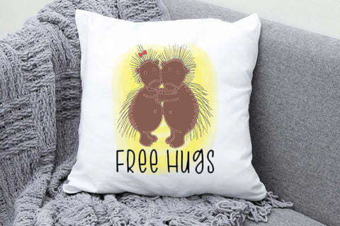 Free Hugs Valentines Sublimation Sublimation Jagonath Roy 