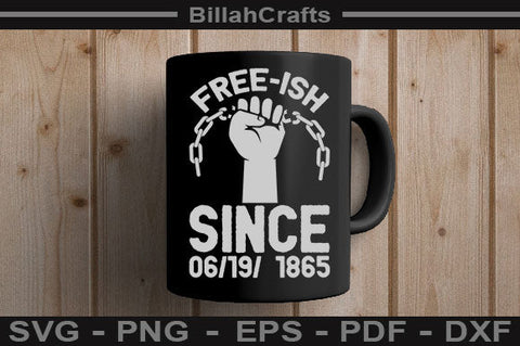 Free-ish Since 06 19 1865 SVG File SVG BillahCrafts 