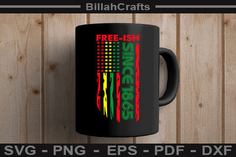 Free-ish Since 1865 Juneteenth SVG File SVG BillahCrafts 