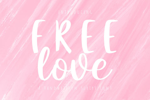 Free Love Font dapiyupi store 