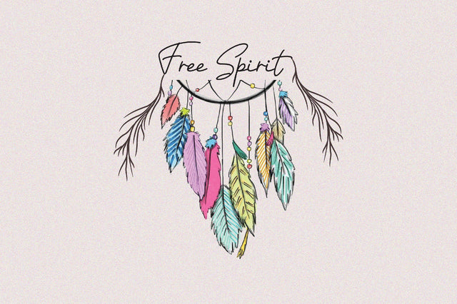 Free Spirit Dream Catcher Sublimation Sublimation Rupkotha 