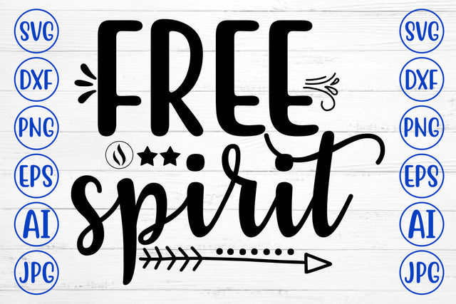 Free Spirit SVG Cut File SVG Syaman 