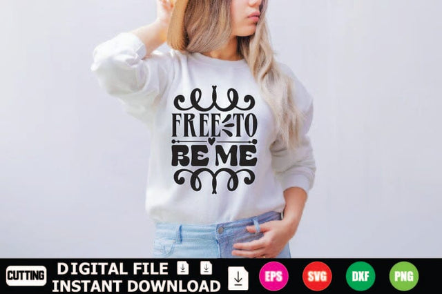 Free To Be Me SVG Shahin alam 