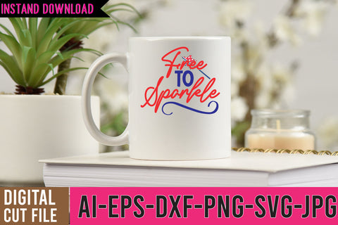 Free to Sparkle SVG Cut File SVG BlackCatsMedia 