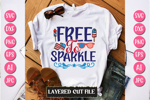 Free To Sparkle SVG Cut File SVG Newmockups 