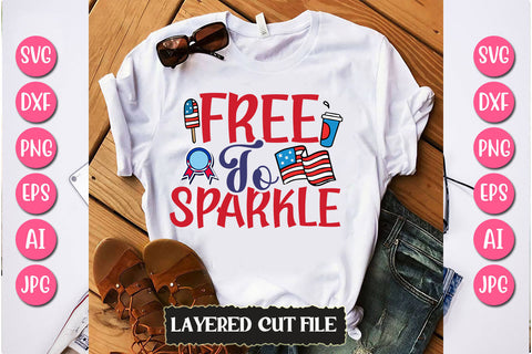 Free To Sparkle SVG Cut File SVG Newmockups 