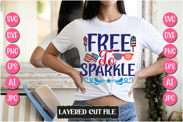 Free To Sparkle SVG Cut File SVG Newmockups 