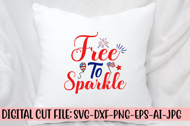 Free To Sparkle Svg Cut File SVG Syaman 