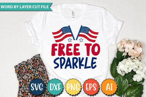 Free to Sparkle SVG Cut File SVGs quotes-and-sayings food-drink mini-bundles print-cut on-sale Clipart Clip Art Sublimation or Vinyl Shirt Design SVG DesignPlante 503 