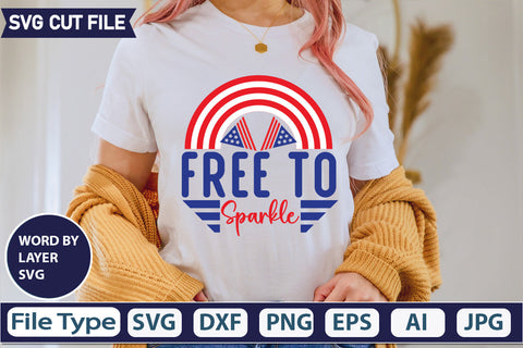 Free To Sparkle SVG Cut File,SVGs,quotes-and-sayings,food-drink,mini-bundles,print-cut,on-sale, SVG DesignPlante 503 