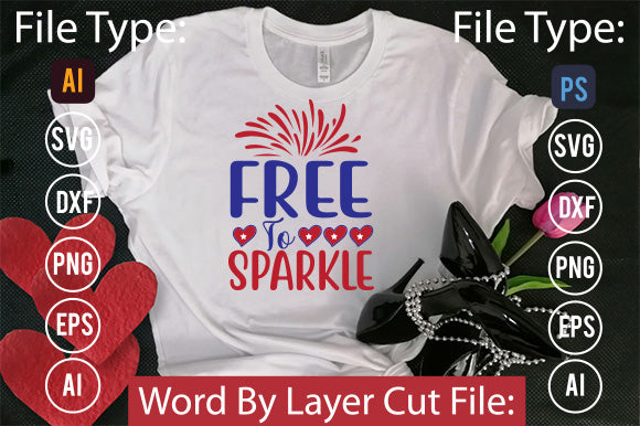 Free To Sparkle Svg Cut File,SVGs,quotes-and-sayings,food-drink,mini-bundles,print-cut,on-sale, SVG Patriotic Fighter Pilot Aviator Sunglasses Stars Stripes Clipart Clip Art Sublimation or Vinyl Shirt Design SVG DesignPlante 503 