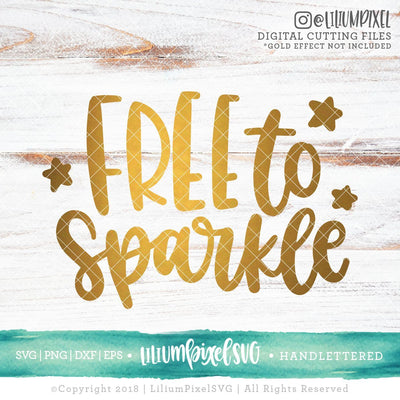 Free to Sparkle SVG Lilium Pixel SVG 