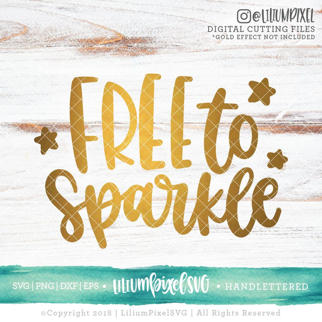 Free to Sparkle SVG Lilium Pixel SVG 
