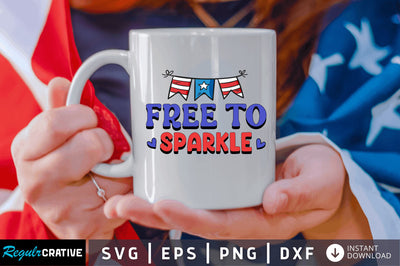 Free to sparkle SVG SVG Regulrcrative 