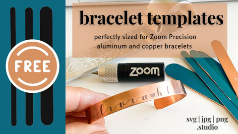 Free Zoom Precision Bracelet Templates | 3 Sizes (SVG, JPEG, PNG) SVG So Fontsy Design Shop 