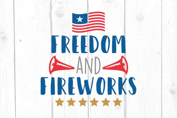 Freedom and Fireworks Svg SVG cricutfilesmg 