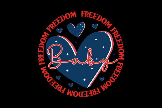 Freedom Baby-01 svg SVG designmaster24 