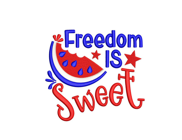 Freedom Embroidery Design, 3 sizes, Instant Download Embroidery/Applique DESIGNS Nino Nadaraia 