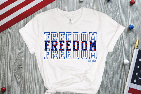 Freedom Est 1776 Sublimation Sublimation QueenBrat Digital Designs 