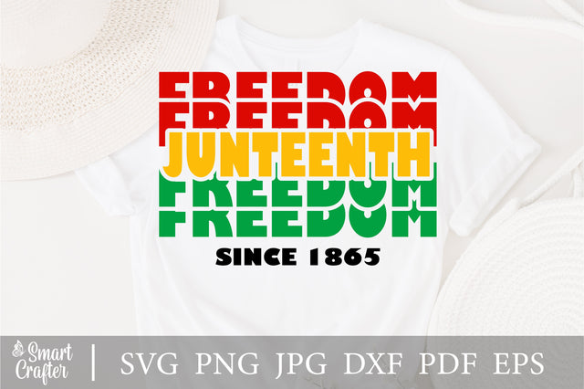 freedom junteenth since 1865 Black History svg SVG Fauz 