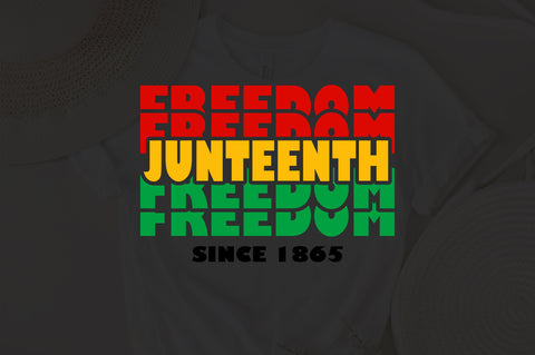 freedom junteenth since 1865 Black History svg SVG Fauz 