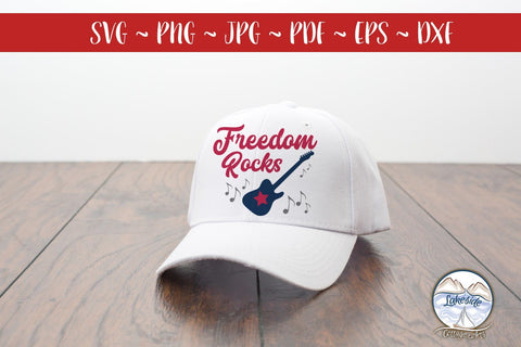 Freedom Rocks 4th of July and Memorial Day Design SVG Lakeside Cottage Arts 