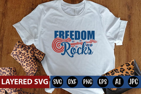 Freedom Rocks SVG cute file SVG Blessedprint 
