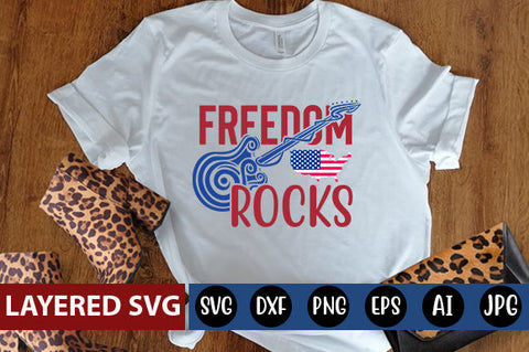 Freedom Rocks SVG cute file SVG Blessedprint 