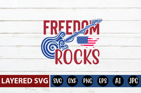Freedom Rocks SVG cute file SVG Blessedprint 