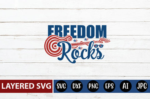 Freedom Rocks SVG cute file SVG Blessedprint 