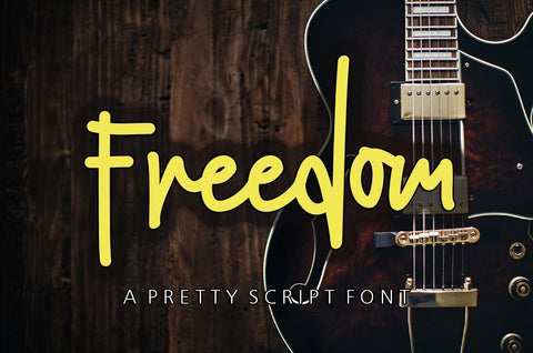 Freedom Script Youngtype 