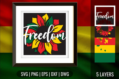 Freedom Shadowbox SVG SVG SvgOcean 