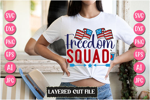 Freedom Squad SVG Cut File SVG Newmockups 