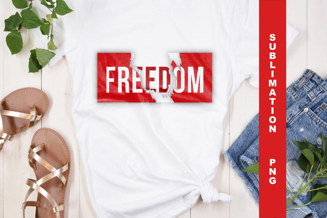 Freedom Sublimation Png File Sublimation Sintegra 