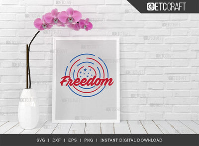 Freedom SVG Cut File, Independence Day Svg, Memorial Day Svg, Patriotic ...