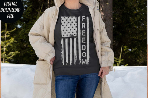 Freedom t shirt svg, USA independence day svg SVG Isabella Machell 