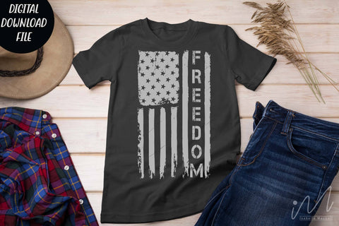Freedom t shirt svg, USA independence day svg SVG Isabella Machell 