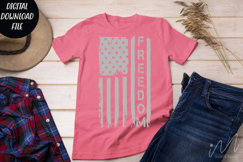 Freedom t shirt svg, USA independence day svg SVG Isabella Machell 