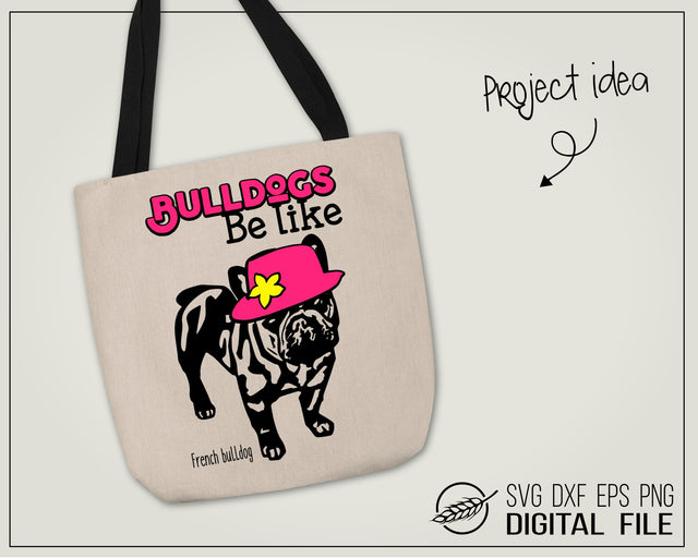 French Bulldog, Bulldogs be like SVG Boertiek 