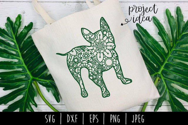 French Bulldog Mandala Zentangle SVG SavoringSurprises 