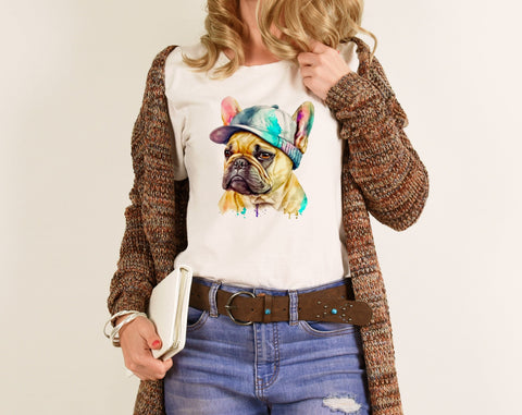 French Bulldog Sublimation Designs Bundle, 6 Designs, French Bulldog PNG Files, French Bulldog In Sunglasses PNG, French Bulldog Clipart, Frenchie PNG Sublimation HappyDesignStudio 