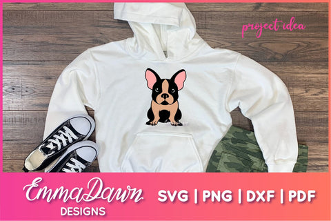 French Bulldog SVG | Dog Cut File SVG Emma Dawn Designs 