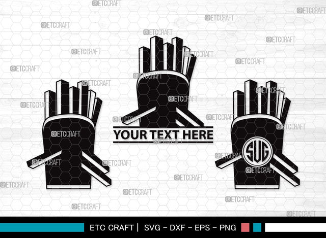 French Fries Monogram SVG | Fries Svg | Fast Food Svg | Snack Svg | Potato Svg | French Fries Clipart SVG ETC Craft 