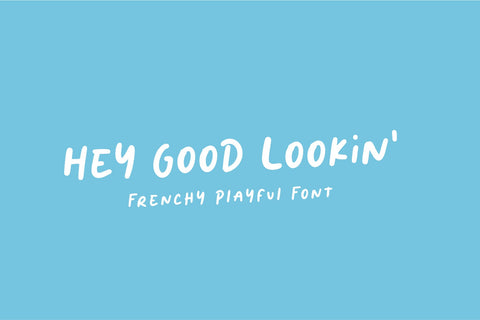Frenchy - Handwritting Font Font Jimtype Studio 
