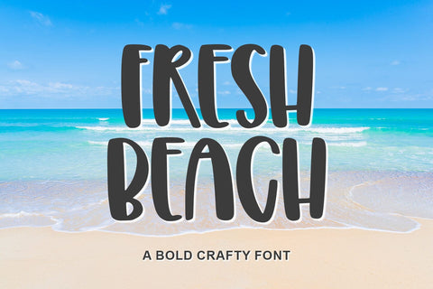 Fresh Beach Font Abo Daniel Studio 