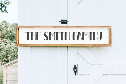 Fresh Bread - Farmhouse Font Font KA Designs 